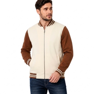 Chaqueta Bomber con Cierre Completo para Hombre, Fabricante de Ropa Exterior de Marca Privada OEM ODM - Product Image 2