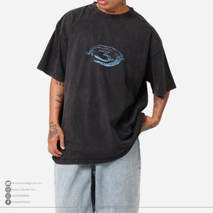 Camiseta Extra Grande con Estampado Gráfico Vintage, 100% Algodón, Impresión DTG de Alta Calidad, Ecológica, Transpirable, Estilo Urbano, Unisex, Moda de Verano - Product Image 6