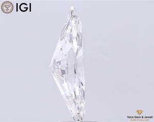 เพชรทรงมาร์คีส์ 4.00 กะรัต เพาะเลี้ยงในห้องปฏิบัติการด้วยเทคนิค CVD สี F ความสะอาดระดับ VS1 เหมาะสำหรับเป็นเครื่องประดับชิ้นเดียวที่โดดเด่น - Product Image 3