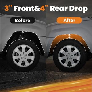 Chevrolet C10 1963-1972 Tuning Shocks Strut & Suspension Systems Lowering Kit 3 Inch Front/5 Inch Rear Drop Spring - Product Image 5