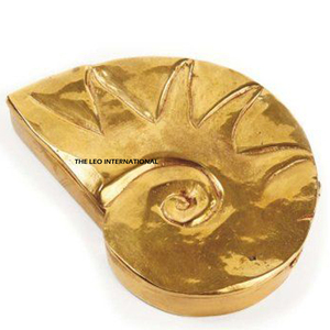 Poids de papier décoratif en aluminium brut antique argenté de style nordique pour table et décoration intérieure - Product Image 5