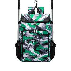Sac à dos de baseball respirant avec fermeture éclair antivol, panneaux, kit sportif en toile, personnalisable, unisexe, doublure à séchage rapide, sublimation pour équipe, 50-70L - Product Image 2