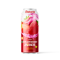 Heetverkopende Aardbeienvruchtensap 250ml Geblikte & Geflesseerde Mix Puree Halal Gecertificeerd Datafa Drank