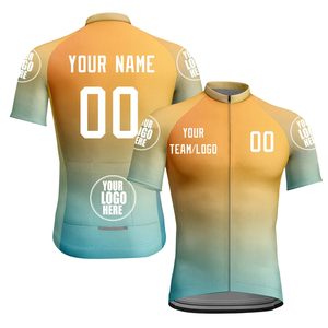 Jersey de Ciclismo Personalizado OEM, Nuevo Diseño Transpirable, 100% Poliéster, Impresión Digital, Manga Corta, Secado Rápido, 160g, Nombre del Equipo - Product Image 5