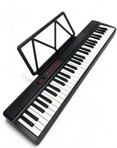 61 Keys Foldable Electronic Piano Pink Portable Digital Keyboard Built-in Speaker Rechargeable 128 different tones and sounds - Product Image 3