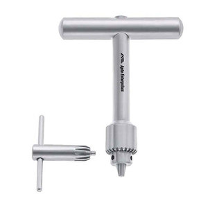 Stainless Steel Manual T Handle <b>Hand</b> <b>Drill</b> Jacobs Chuck Orthopedic Bone <b>Drill</b> High Quality Surgical Instrument Set Professional - Product Image 1