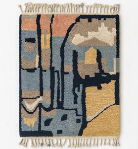 Venta al por mayor Vintage decoración Beige color hecho a mano de las montañas de Beni ourain alfombra Vintage alfombras marroquíes - Product Image 3