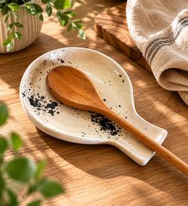 Decorative Kitchen Marble Spoon Rest Eco-Friendly & Dishwasher Safe for Convenient Spoon Placement During Daily Meal Preparation - Product Image 6