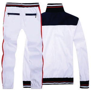 Survêtement personnalisé à capuche imprimé, manches longues, fermeture éclair, style sportif, coupe classique, vêtement d'automne, taille adulte, 100% coton - Product Image 2