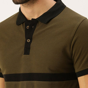 New Style Cotton Knitted Summer Breathable Business Polos Quick Dry Custom Logo Print Pocket Solid Color Men for Polo Shirt - Product Image 3