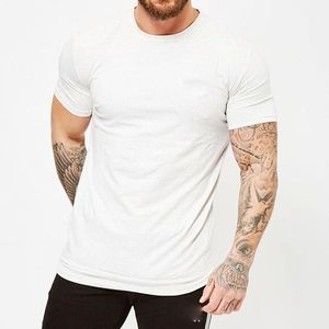 T-shirt de sport tricoté de haute qualité pour homme, col rond, séchage rapide, idéal pour le fitness et l'athlétisme - Product Image 6