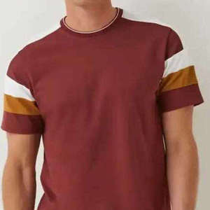 Wholesale High Quality Men's <b>Plain</b> T Shirts <b>White</b> Custom Digital Print 100% Cotton Woven Eco-Friendly Loose Fit High Street 180g - Product Image 3