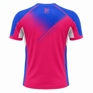 Camiseta Deportiva al por Mayor, Jersey de Pádel para Equipo, Camiseta Deportiva de Poliéster y Elastano con Tela de Secado Rápido y Gráficos Dinámicos - Product Image 3