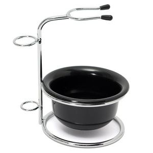 Soporte de acero inoxidable para maquinilla de afeitar de doble filo con doble cuchilla, para barbería, salón de belleza y set de cuidado de barba - Product Image 6