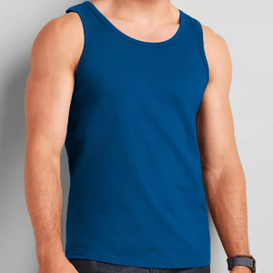 Camisetas sin mangas ajustadas para hombre, chaleco de gimnasio de secado rápido, ropa de entrenamiento personalizada, camisetas sin mangas de talla grande para hombre - Product Image 6