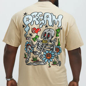 T-shirt pour homme de haute qualité, personnalisable avec logos par transfert thermique, t-shirts décontractés pour hommes - Product Image 4