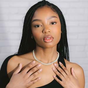 Luxury 18K Gold Plated <b>Rope</b> <b>Chain</b> Necklace With Round Brilliant Cut Diamonds Micro Insert Unisex Everyday Wear - Product Image 6