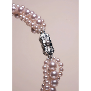 Collier de perles à quatre rangs - Product Image 5