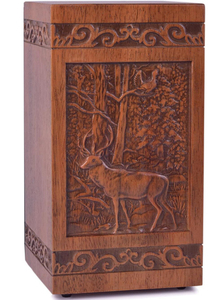 Urnas de Cremación de Madera Natural Ecológicas de Estilo Americano Moderno Hechas a Mano de Súper Calidad - Product Image 5