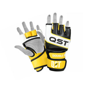 ถุงมือ PU MMA แบบกำหนดเองระบายอากาศได้ดีสำหรับฟิตเนสศิลปะการป้องกันตัว - Product Image 1