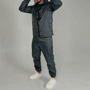2026 Top Sale Custom Windbreaker Wholesale Tracksuits for Men Zip <b>up</b> Two Piece Nylon Outdoor Waterproof Clothing Set for <b>Boys</b> - Product Image 4