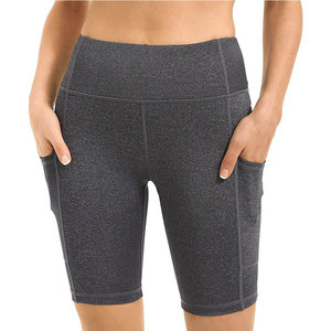 Custom High Waist Women Gym Shorts With Pocket Best Quality Breathable Causal Training Sporty Fit Summer Athletic Shorts - Product Image 4