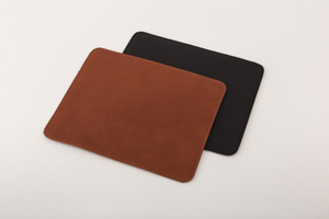 Tapis de souris rond en cuir véritable, tapis de souris personnalisé en cuir de vachette, tapis compact en cuir véritable pour ordinateur portable, idéal pour les voyages LMP-0032 - Product Image 6