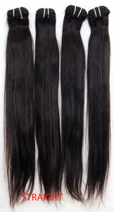 Extensiones de Cabello Humano 100% Remy Indio, de 10 a 34 Pulgadas, Doble Trama a Máquina, Liso, Doble Extracción, para Todos los Colores de Tinte - Product Image 4