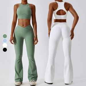 Conjunto de Yoga para Mujer de Alta Calidad, Directo de Pakistán, Diseño Único, Superventas - Product Image 1