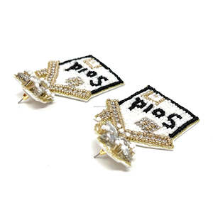 ต่างหูทรงหยดน้ำลายดอกไม้สไตล์โบฮีเมียน ทำด้วยมือ ขนาดสั่งทำได้ ประดับลูกปัดเม็ดเล็ก ทรงลูกแพร์หลากสี เครื่องประดับสำหรับทุกเพศ - Product Image 3