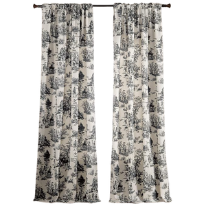 Proveedor OEM de Cortinas 100% Algodón con Cenefa, Diseño Premium, Directo de Fábrica - Product Image 5