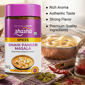 Masala Shahi Paneer de Alta Calidad en Frasco de 100g, Receta Rápida, Mezcla de Especias Indias, Mejor Precio del Proveedor - Product Image 4