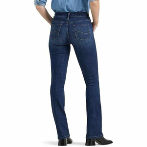 Vaqueros de mezclilla elásticos de cintura alta para mujer al por mayor - Product Image 3