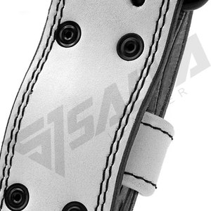 Custom Logo Fitness Sports Workout Training Gym Back Waist PU Weightlifting Powerlifting Leather <b>Weight</b> Lifting Lever <b>Belt</b> - Product Image 2