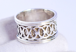 Top <b>Indian</b> Supplier New High Quality 100% Pure 925 Sterling Silver Geometric Band <b>Ring</b> Classic Unisex Everyday Wear Fine Jewelry - Product Image 5