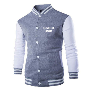 Chaqueta Varsity con Logotipo Personalizado, Chaqueta Bomber de Béisbol con Cierre de Botones, Estilo Universitario, Proveedor Mayorista B2B, Chaqueta Letterman Personalizada - Product Image 3