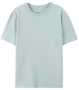 Nueva Llegada, MOQ Bajo, Camisetas Personalizadas Transpirables para Hombre, Cuello Redondo, 100% Algodón, Corte Holgado, Precios al por Mayor - Product Image 1