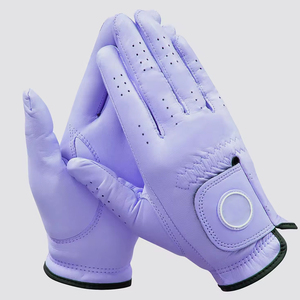 ถุงมือกอล์ฟสั่งทำขายส่ง OEM โลโก้สั่งทำ หนัง Cabretta น้ำหนักเบา ระบายอากาศได้ดี ปรับขนาดได้ สายรัดข้อมือ - Product Image 3