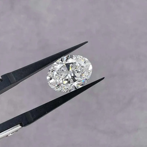 Diamant ovale de luxe cultivé en laboratoire, 1 carat, couleur D VS1, certifié, diamant non monté, adapté aux fabricants de bijoux de fiançailles et aux grossistes. - Product Image 2