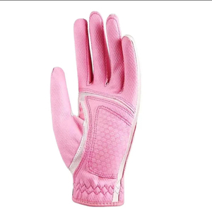 Gants de golf en cuir d'agneau véritable de haute qualité, respirants et avec un nouveau design de logo, fabriqués au Pakistan, derniers modèles de gants de golf sportifs. - Product Image 4