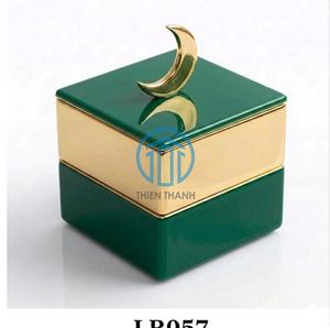 Nueva colección de cajas decorativas de laca para guardar objetos para la festividad de Ramadán, con caja de regalo, hermosamente hechas en Vietnam. - Product Image 2