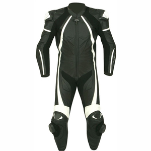 Traje de Carreras Personalizado con Logotipo, Nuevo Diseño de una Pieza, Traje de Motocicleta de Cuero Genuino de Vaca - Product Image 1