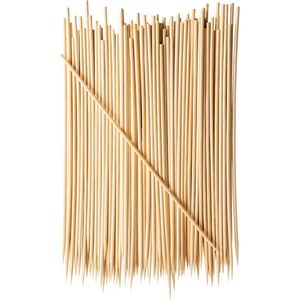 12 Inch Bamboo Skewers 100 Count for Shish Kabob Grilling Fruits Appetizers Cocktails-Formerly Comfy Package <b>BBQ</b> Accessories - Product Image 1