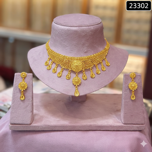 Conjunto de Joyería de Aleación de Zinc de Moda Africana Inspirada en la India, Estilo Vintage para Mujer, Collar y Aretes para Aniversario, Mejor Compra 2024 - Product Image 5