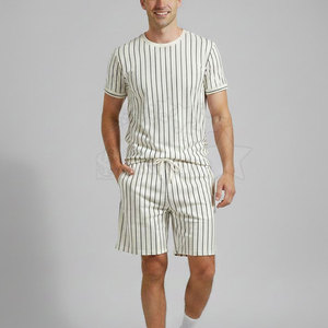 Conjunto Corto para Hombre 2026, Transpirable, 100% Algodón, Informal, para Uso Diario en Verano - Product Image 2