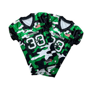 Camiseta de Fútbol Americano Edición Fan, Venta al Por Mayor, Transpirable, de Secado Rápido, Personalizable con Número y Nombre, Todas las Tallas, MOQ Bajo, OEM, Pakistán - Product Image 1