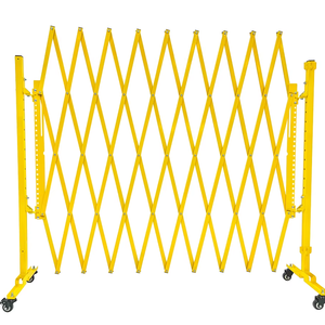 Barrera de Seguridad Plegable Portátil de Acero LIPHOCO con Garantía de Más de 5 Años, Diseño Industrial para Escuelas, Oficinas y Edificios - Product Image 1