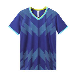 Tenues de sport pour hommes de haute qualité ACTIVE SAFETY, ensembles d'uniformes de football américain et de soccer, légers, antibactériens, sublimés, à manches courtes - Product Image 1