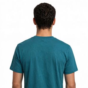 NEXTEX Camiseta unisex con estampado de tortuga marina y arrecife de coral, color verde azulado, de algodón suave, cuello redondo, informal - Product Image 4