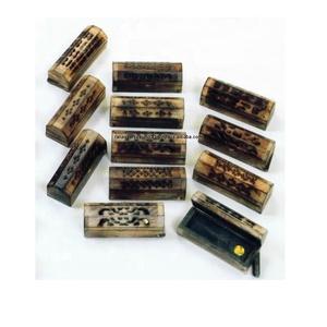 ไม้ไผ่ปักกำยานไม้มะม่วง,ไม้จับเถ้าสำหรับสปาการทำสมาธิโยคะบำบัดด้วยการแกะสลักด้วยมือ - Product Image 1